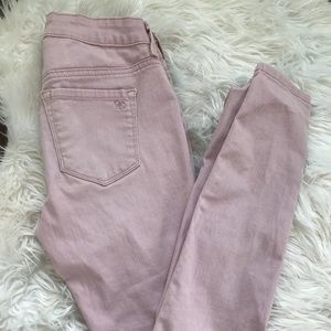 Light pink jeans